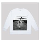 MARSHMALLOW FABRIC LONG SLEEVE Tシャツ「AIRPLANE」 （ホワイト）サイズ F（Sサイズ相当）